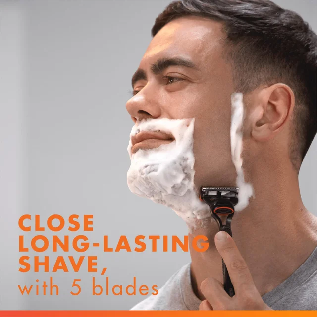 Gillette Fusion5, 1 Gillette handle plus 12 Razor Blade Refills