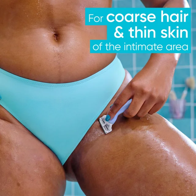 Gillette Venus Intimate Razor +4 Razor Blade Refills