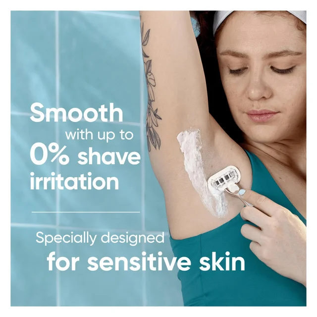Gillette Venus Pro Smooth Sensitive RoseGold Razor- 6 Blades