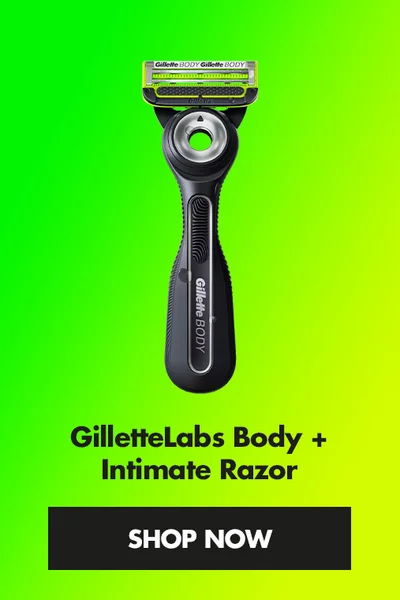 GILLETTE LABS BODY INTIMATE RAZOR