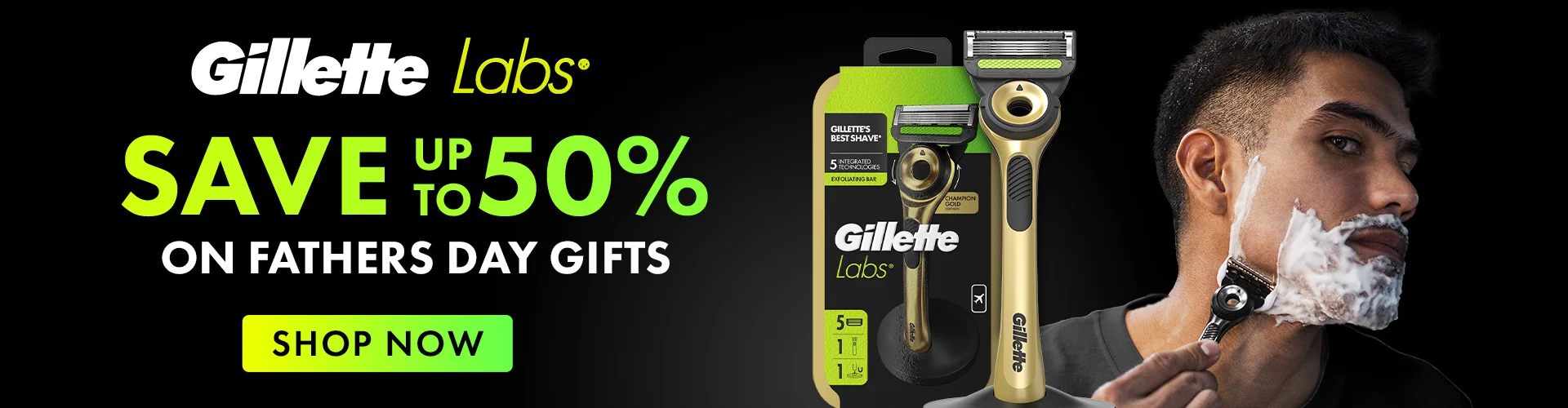 Save up to 50% on Labs this Fathers Day