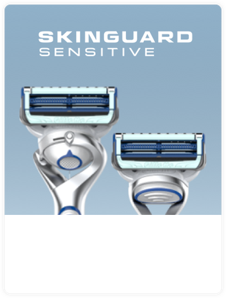 Gillette Skinguard Sensitive Razor Closeup