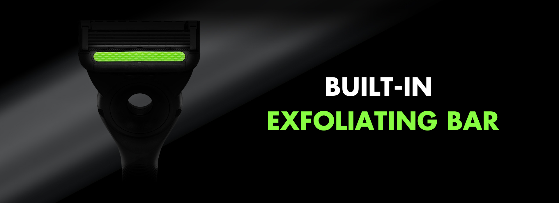 Built-In Exfoliating Bar