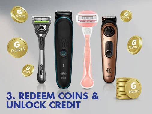 Redeem Coins and unlock credit