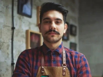 MAN WITH A MOUSTACHE