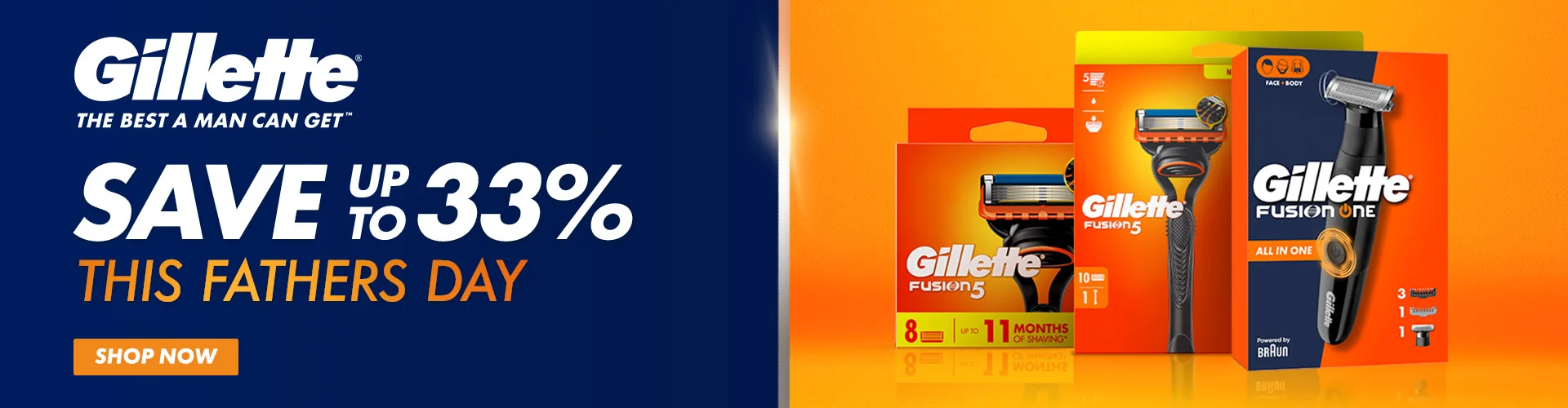 Save up to 33% on Fusion this Fathers Day