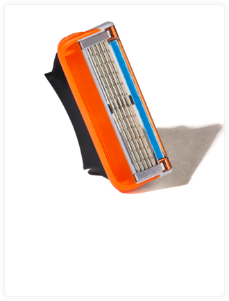 Close-up Gillette Fusion5 Blades