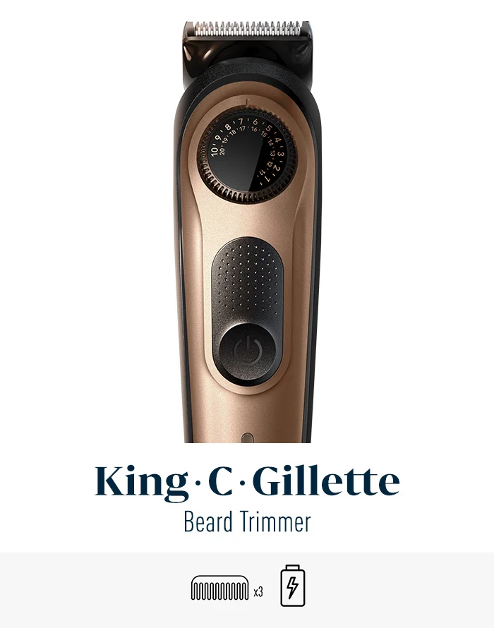 King C. Gillette Heated Razor