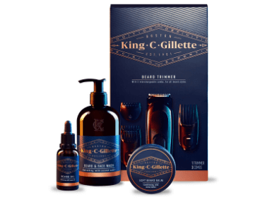 King C. Gillette Beard Trimmer & Beard Care Kit