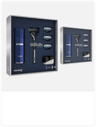 GILLETTE GIFT SET CLOSEUP