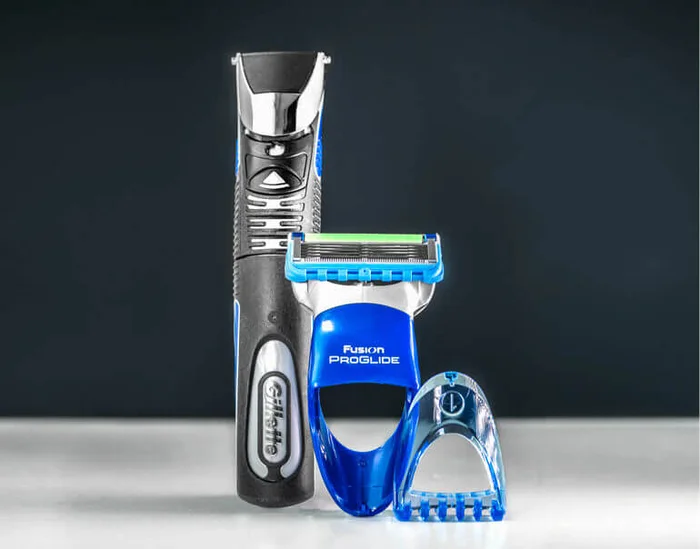 Gillette Beard Trimmer and Styler with Gillette Fusion razor