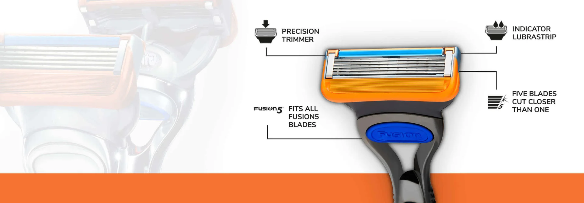 Gillette Fusion5 razor.
